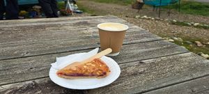 Best Bakewell Tart ever. at Be Kind The Vegan Coffee Caravan in Hayle