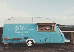 Be Kind The Vegan Coffee Caravan at Be Kind The Vegan Coffee Caravan in Hayle