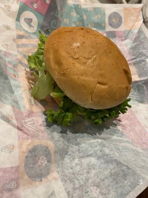 The Avo-beet burger at V Burger in Calgary