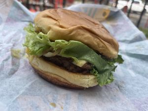   at V Burger in Calgary