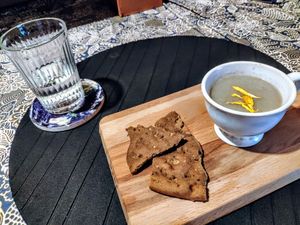 Soup & Bread at Yumin Cafe in Tokyo