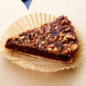 Walnut pie at Cafe Turtle 카페 거북이 in Seoul