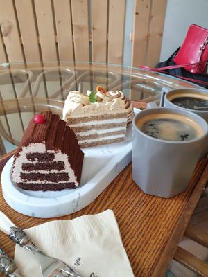 coffee was also really good at Cafe Turtle 카페 거북이 in Seoul