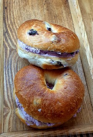 bagels!! at Cafe Turtle 카페 거북이 in Seoul