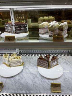 Cake display   at Cafe Turtle 카페 거북이 in Seoul