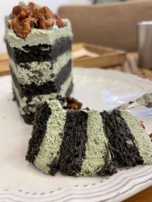 Sesame mugwort   at Cafe Turtle 카페 거북이 in Seoul