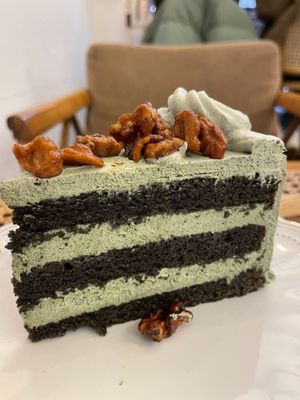 Sesame mugwort   at Cafe Turtle 카페 거북이 in Seoul