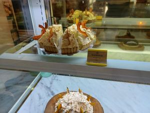 Pumpkin Tart (GF) at Cafe Turtle 카페 거북이 in Seoul