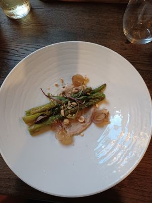 Vegan starter at The Nag's Head in Abingdon