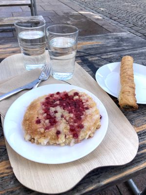 right spinach roll is so good  at Backstube in Drammen