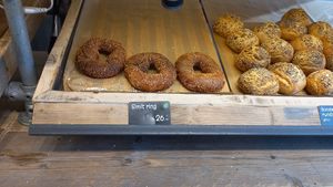 simit ring and rolls at Backstube in Drammen