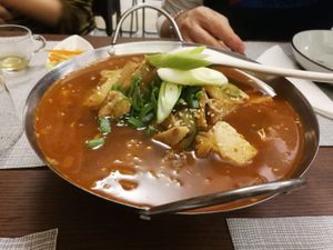 Zuppa vegana at Su Guan in Florence