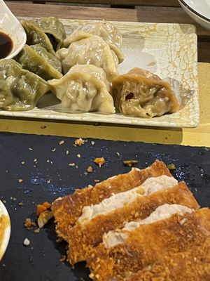 Taro fritto( è una radice, dal sapore dolce) buonissimo at Su Guan in Florence