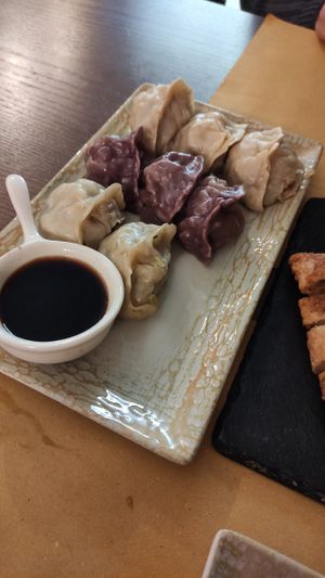 Ravioli at Su Guan in Florence