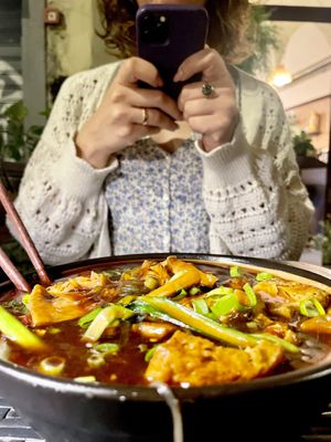 Tofu soup  at Su Guan in Florence