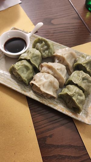 Ravioli al vapore at Su Guan in Florence