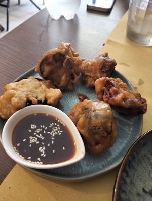 Eggplants and tofu. They taste really good! at Su Guan in Florence