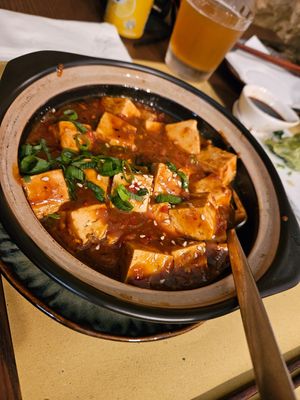 Spicy Tofu #Veganuary at Su Guan in Florence