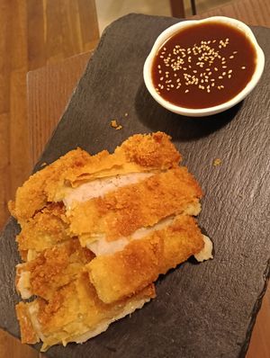 Fried taro at Su Guan in Florence