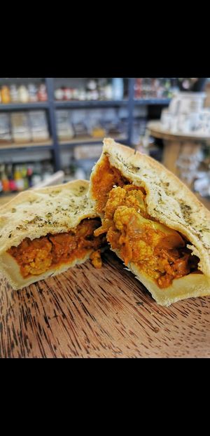 Pie at Earth Evolution in Darwen