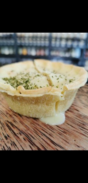 Pie at Earth Evolution in Darwen