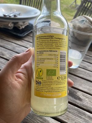 Vegan soda   at Biohofladen Overmeyer in Seevetal