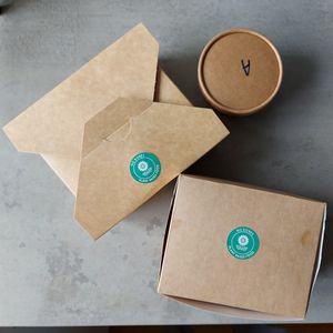 FSC certified boxes at No Bones in Bagarmossen