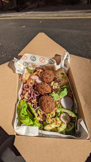 Middle Eastern Box at VetoMeato in London