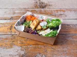 Asian street bowl at VetoMeato in London