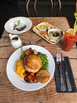 The Sunday roast at VetoMeato in London