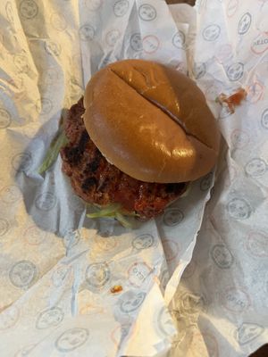 Veto burger  at VetoMeato in London