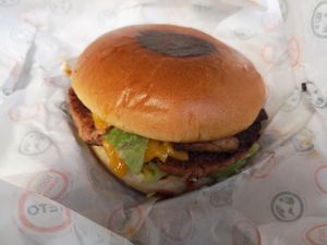 Burger at VetoMeato in London