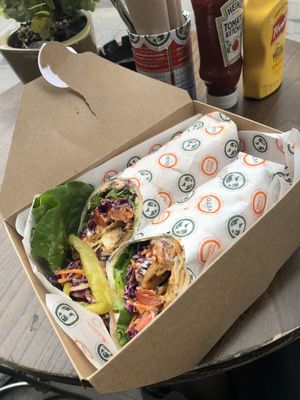 The wrap   at VetoMeato in London