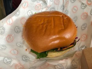 VFC Burger at VetoMeato in London