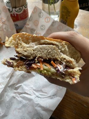 VFC Burger  at VetoMeato in London