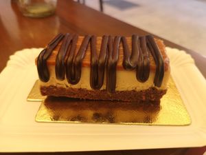 Delicious peanut cake! at Zdrawo in Split