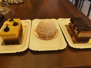The cakes we ate! at Zdrawo in Split