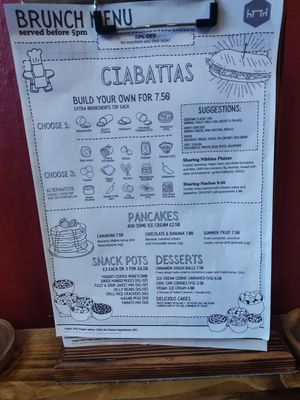 New daytime menu at Goodtime Games in Manchester