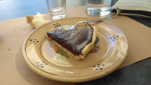 Chocolate cake, no added sugar at Ciotolina Rivendita e Cucina in Cesenatico