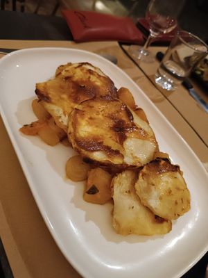 Arrosto di sedano rapa con verdure at Ciotolina Rivendita e Cucina in Cesenatico