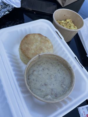 Biscuits and gravy   at NICE Biscuit in Syracuse