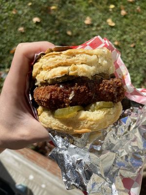Chicky baby   at NICE Biscuit in Syracuse