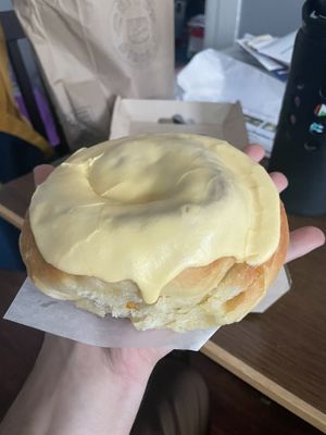 Orange roll   at NICE Biscuit in Syracuse