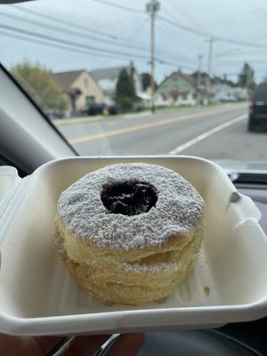 Sweet homemade currant jam filling  at NICE Biscuit in Syracuse