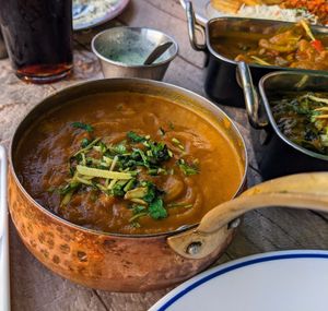 Chana Masala at Spices in Frigiliana
