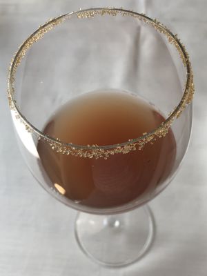 Pomegranate juice  at Il Melograno in Palmanova