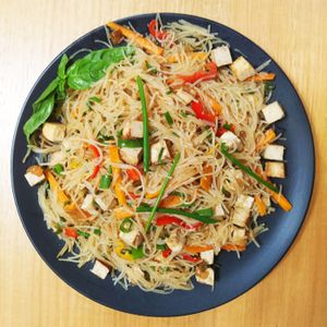 Asian Stir-fried Noodles at Beehive Community Services in Narbethong