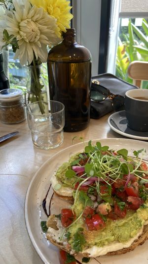 Vegan bruschetta  at Quail Cafe in Whangarei