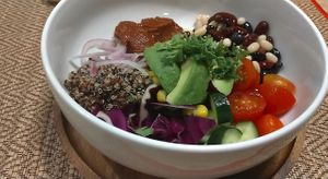 Mexican bowl at The Vegano Bistro in Chiang Mai