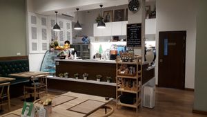 Inside at The Vegano Bistro in Chiang Mai